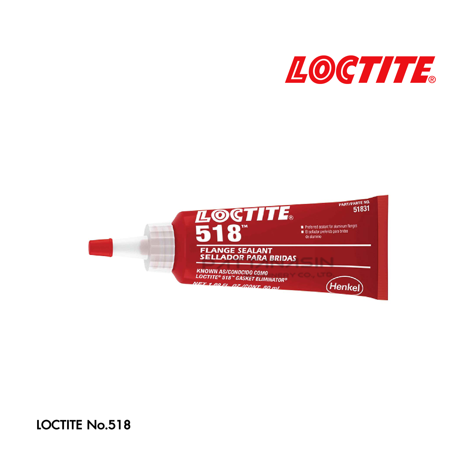 LOCTITE ปะเก็นเหลว เบอร์ 518 ขนาด 50 มล.